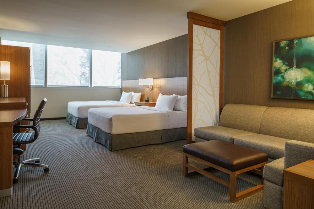 Queen Room with Two Queen Beds and Sofa Bed interior